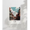 York Tarihi Sokakları Poster
