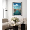 Zadar Hırvatistan Kıyı Manzarası Poster