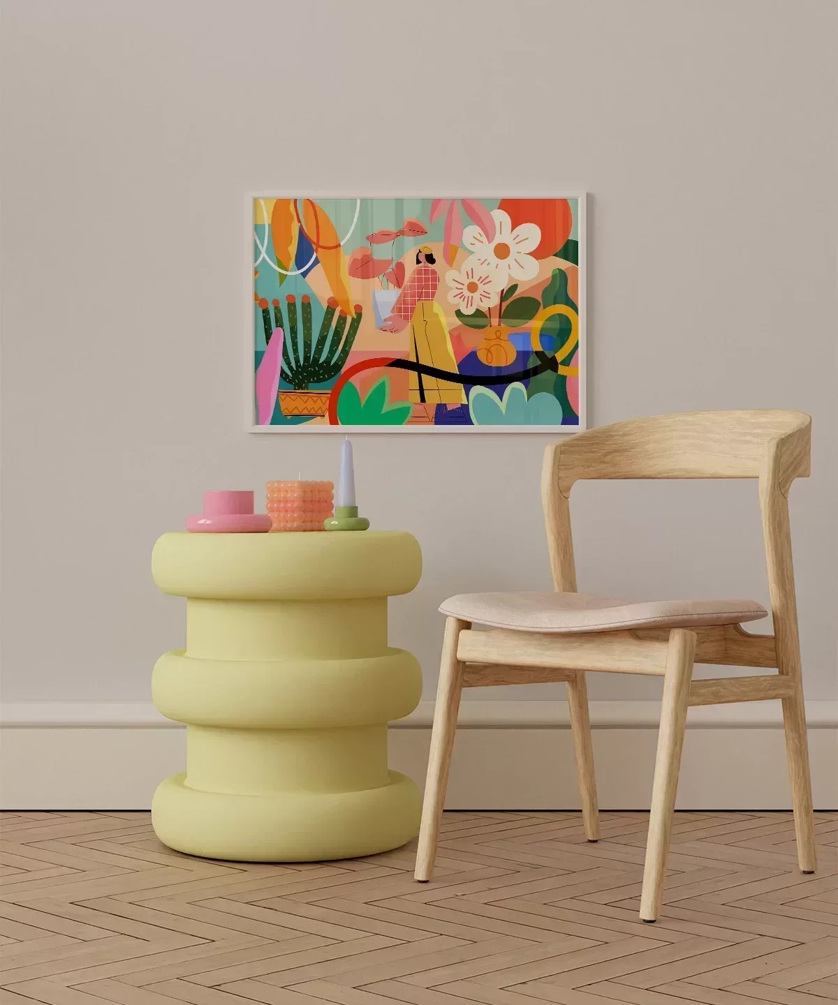 Geometrik Duygular Poster