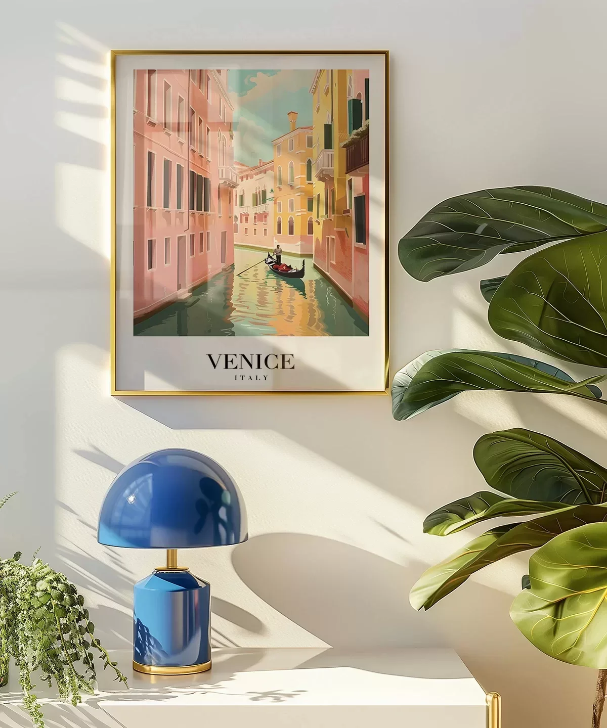 Gondollar Şehri Poster