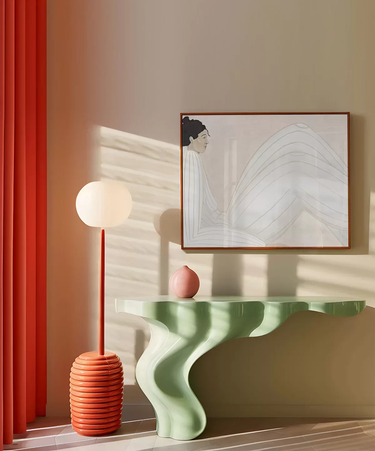 Huzurlu Oturuş Sanat Baskısı Poster