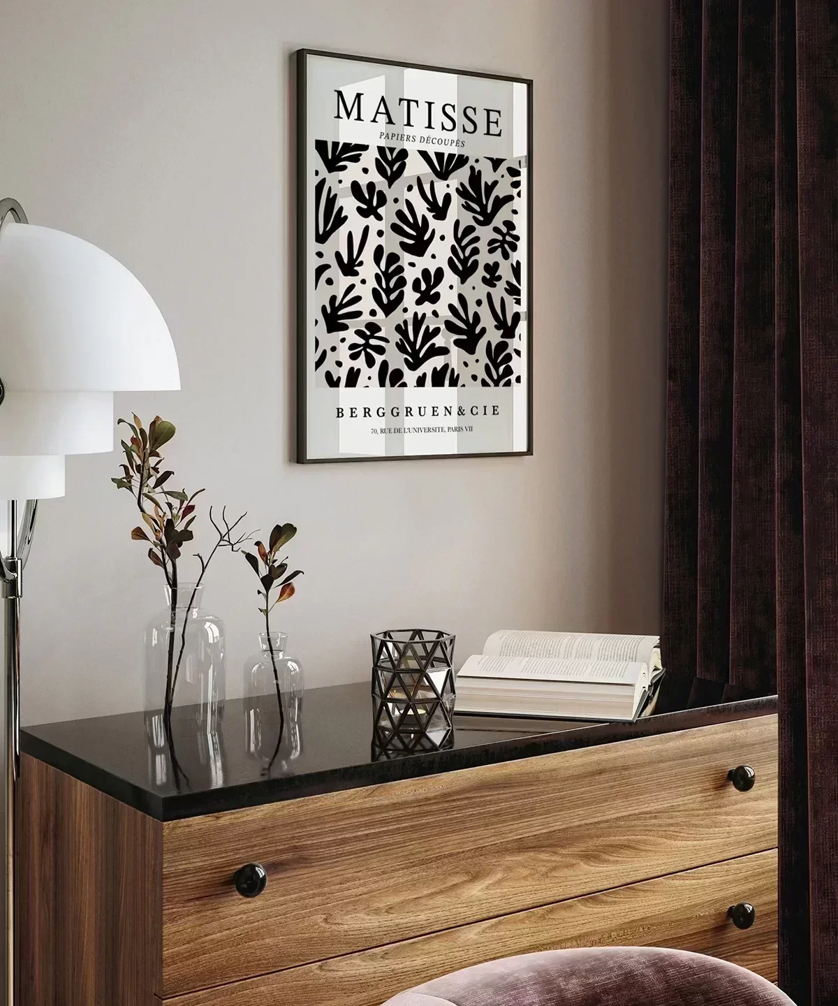 Matisse Papiers Découpés No 3 Poster