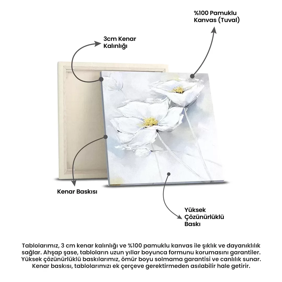 Sonbaharın Altın Yansımaları Kanvas Tablo