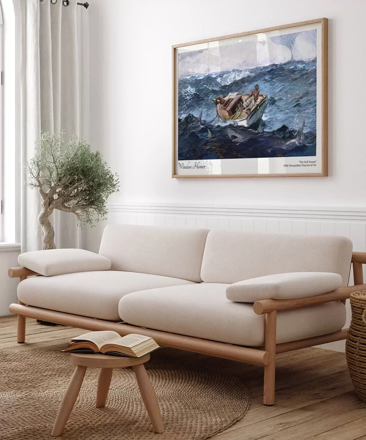 Winslow Homer Körfez Akıntısı Poster