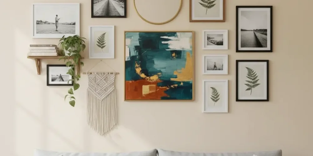 Pinterest’te Viral Olan Duvar Dekorasyon Fikirleri: 2026’nın En Trend Tablo ve Poster Kombinleri