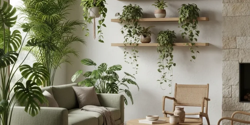 Biophilic Design Nedir? Doğayı Ev Dekorasyonuna Taşımanın En Şık Yolları