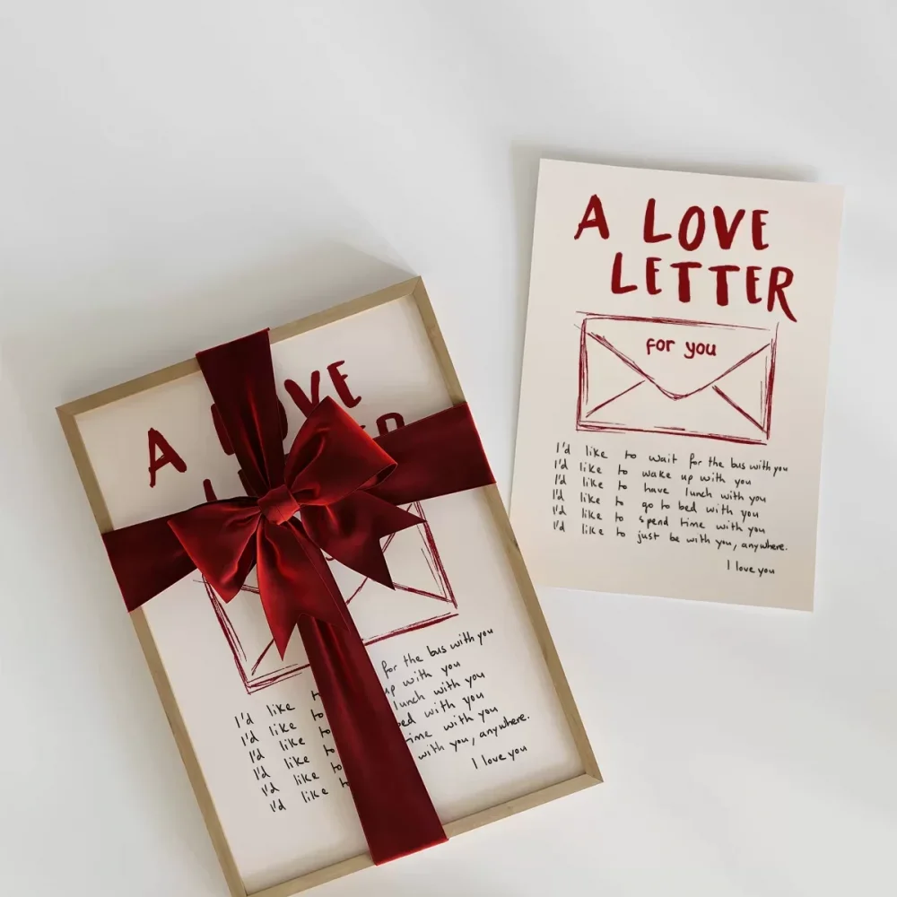 A Love Letter For You Zarflı Poster