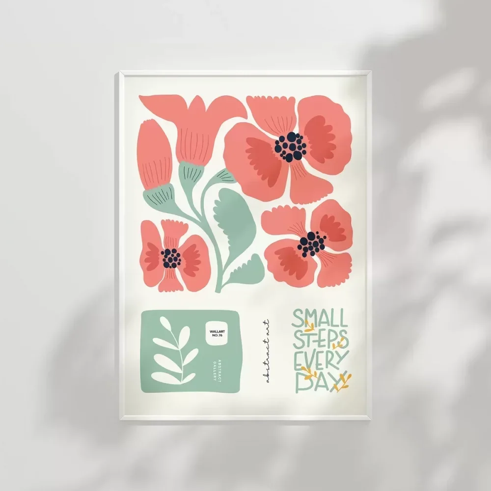 Adım Adım Çiçeklenme Poster