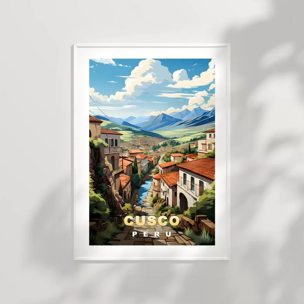And Dağlarının Kalbinde Cusco Poster
