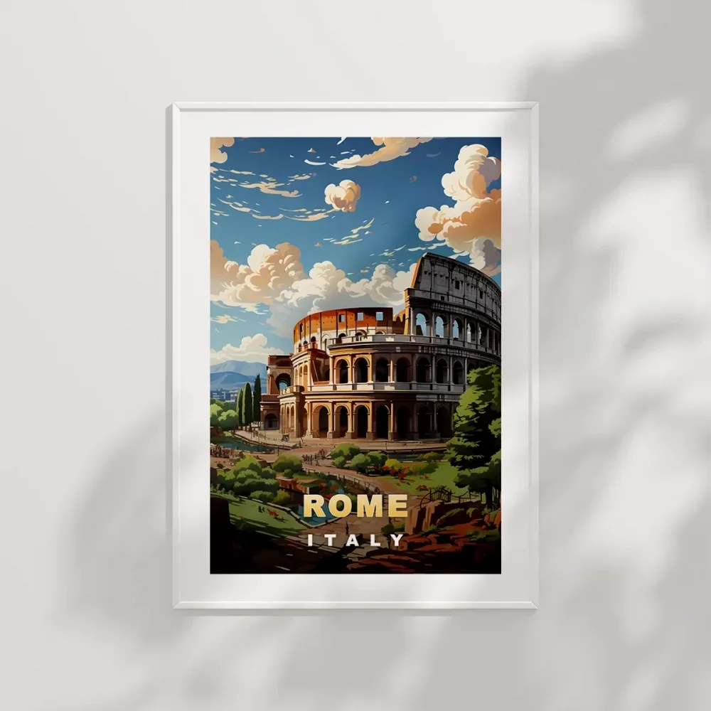 Antik Roma Kolezyumu Poster