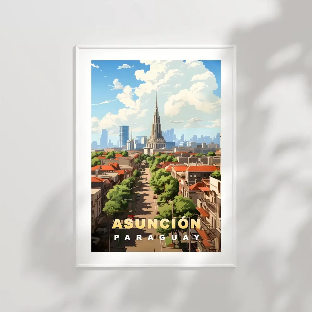 Asunción’dan Görkemli Bir Manzara Poster