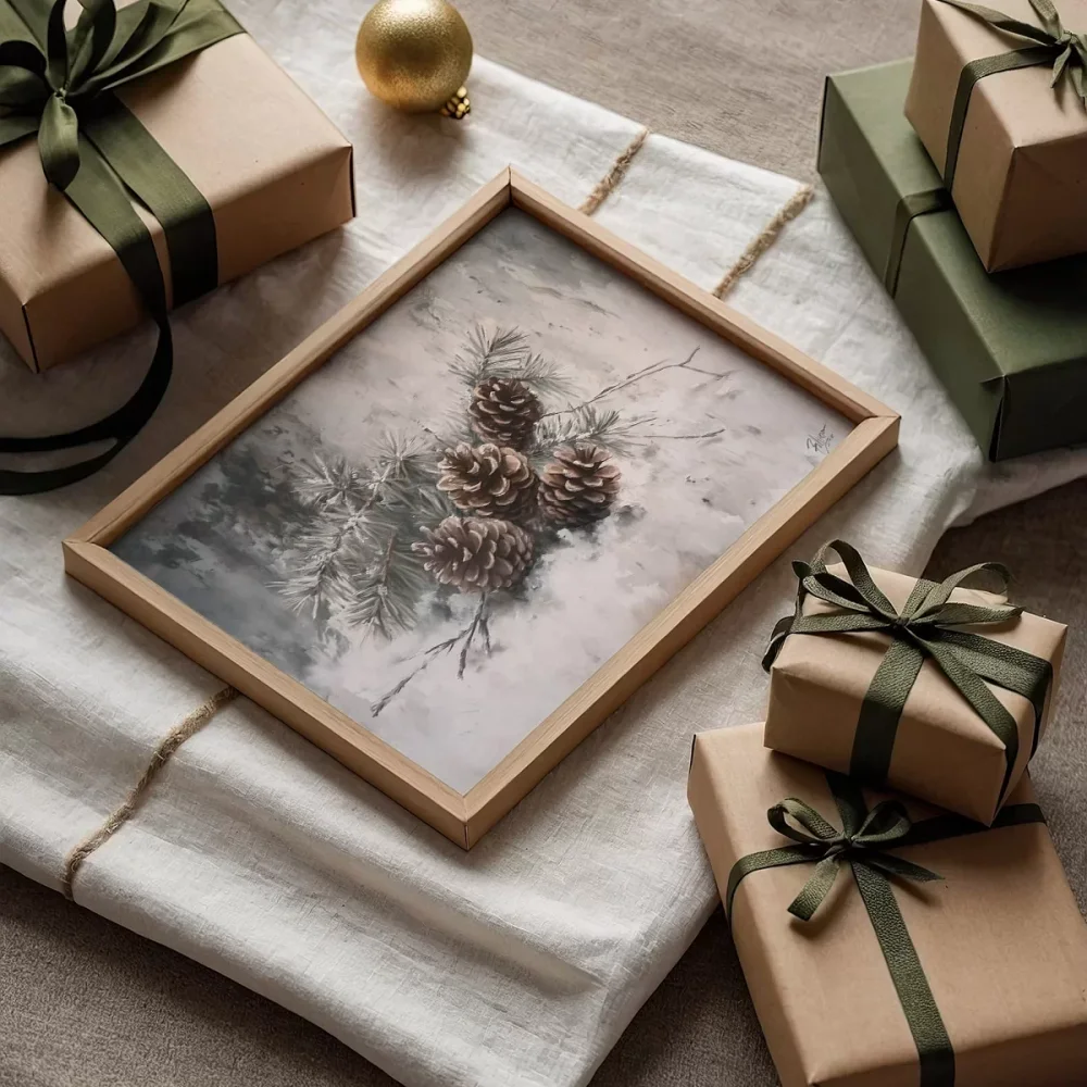 Beyaz Ağaç Yolu Poster