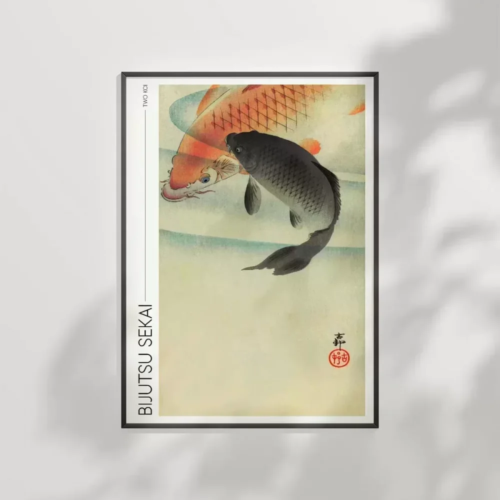 Bijutsu Sekai İki Koi Poster