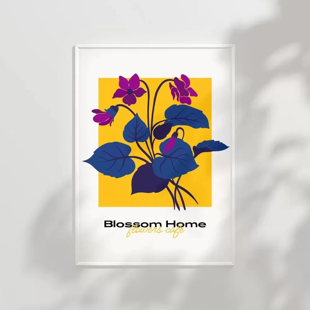 Blossom Home Renklerin Dansı Poster