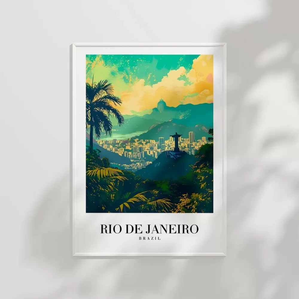 Brezilyanın İncisi Rio de Janeiro Poster