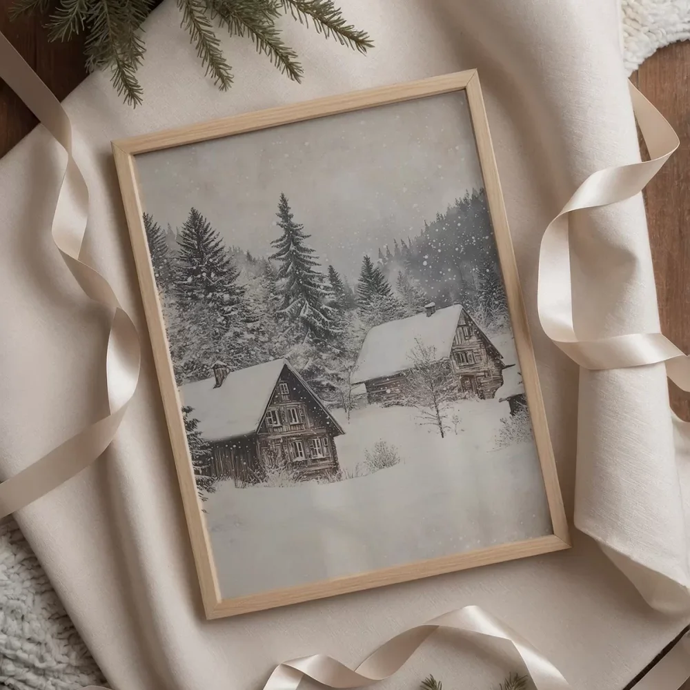 Çam Ağaçlarının Altında Poster