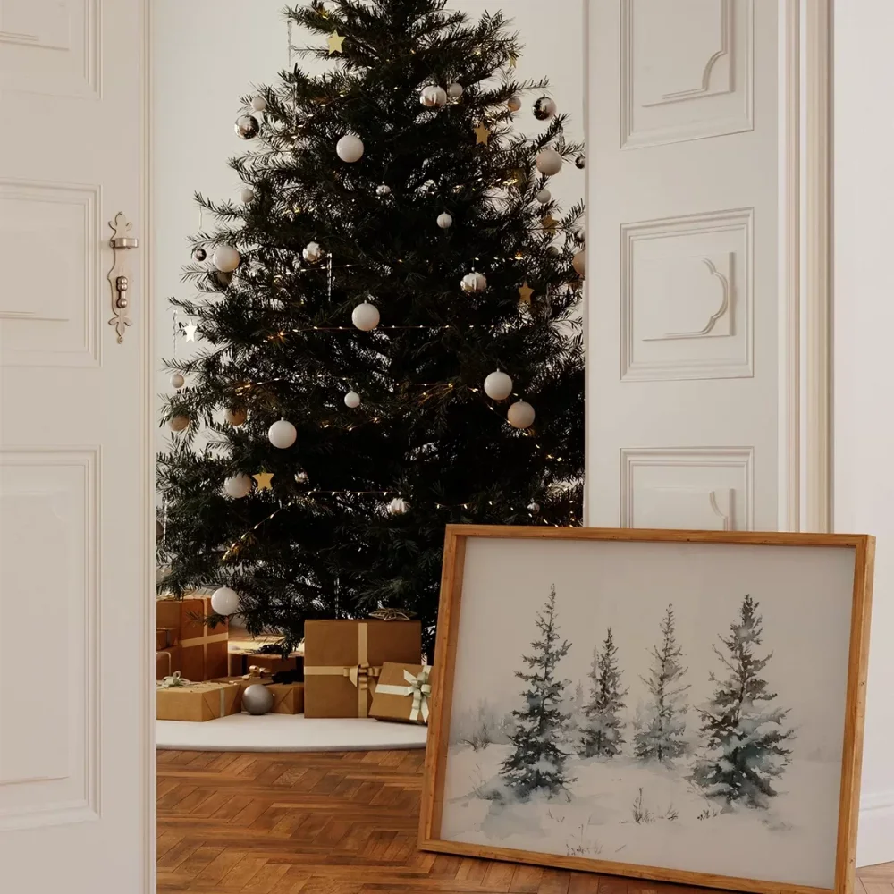 Çamın Işığında Kar Poster