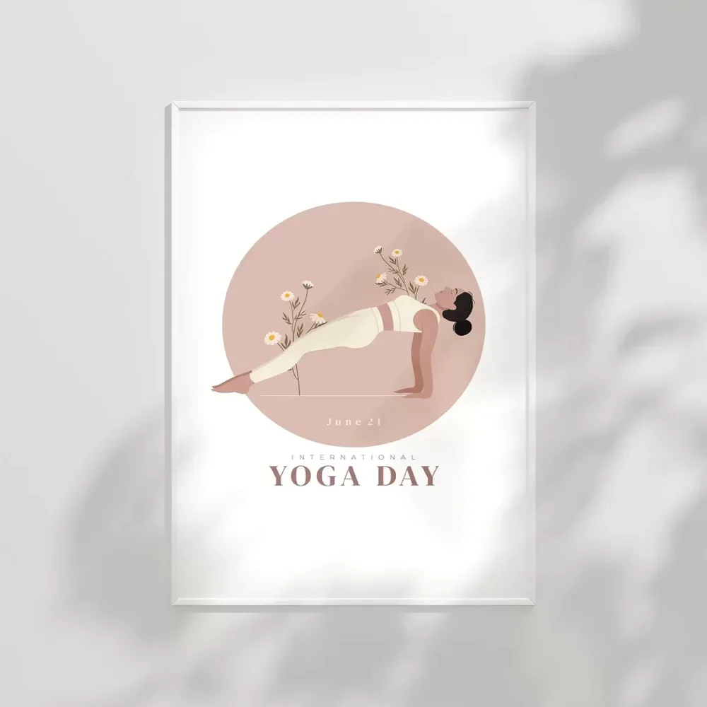 Çiçek Açan Denge Poster