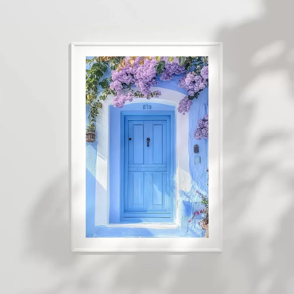 Çiçeklerin Ardındaki Kapı Poster