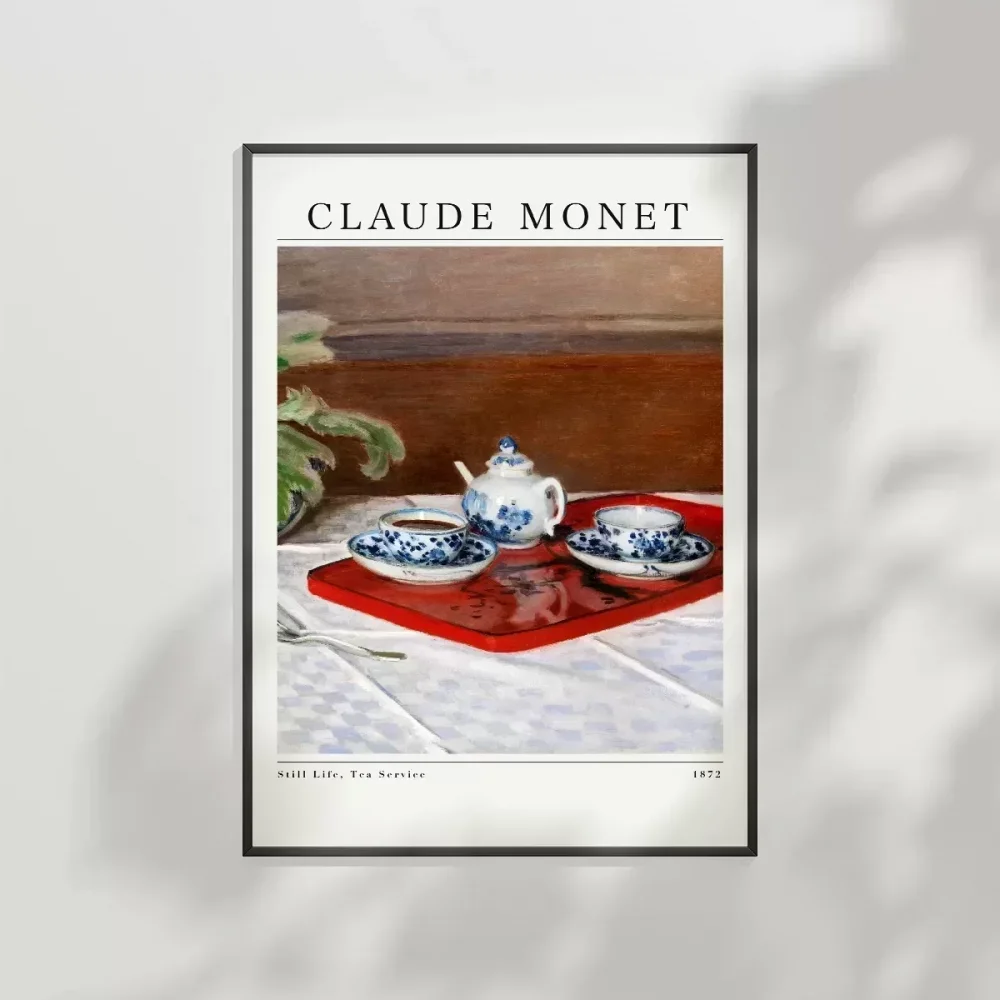 Claude Monet Çay Servisi (2) Poster