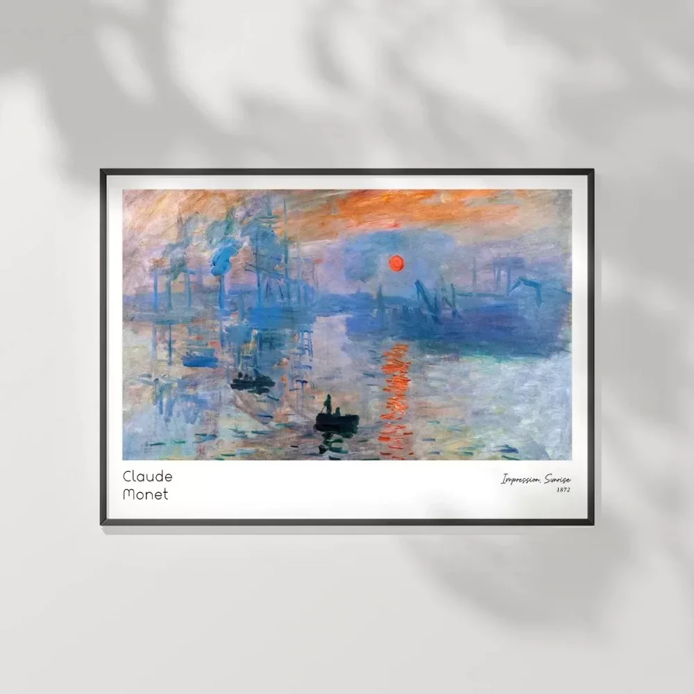 Claude Monet Gün Doğumu Poster