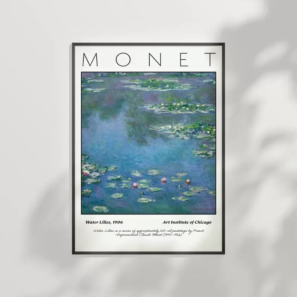 Claude Monet Zambaklar (2) Poster