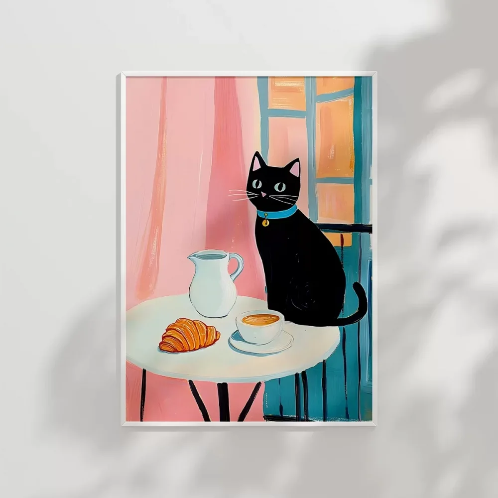 Croissant Watch Poster