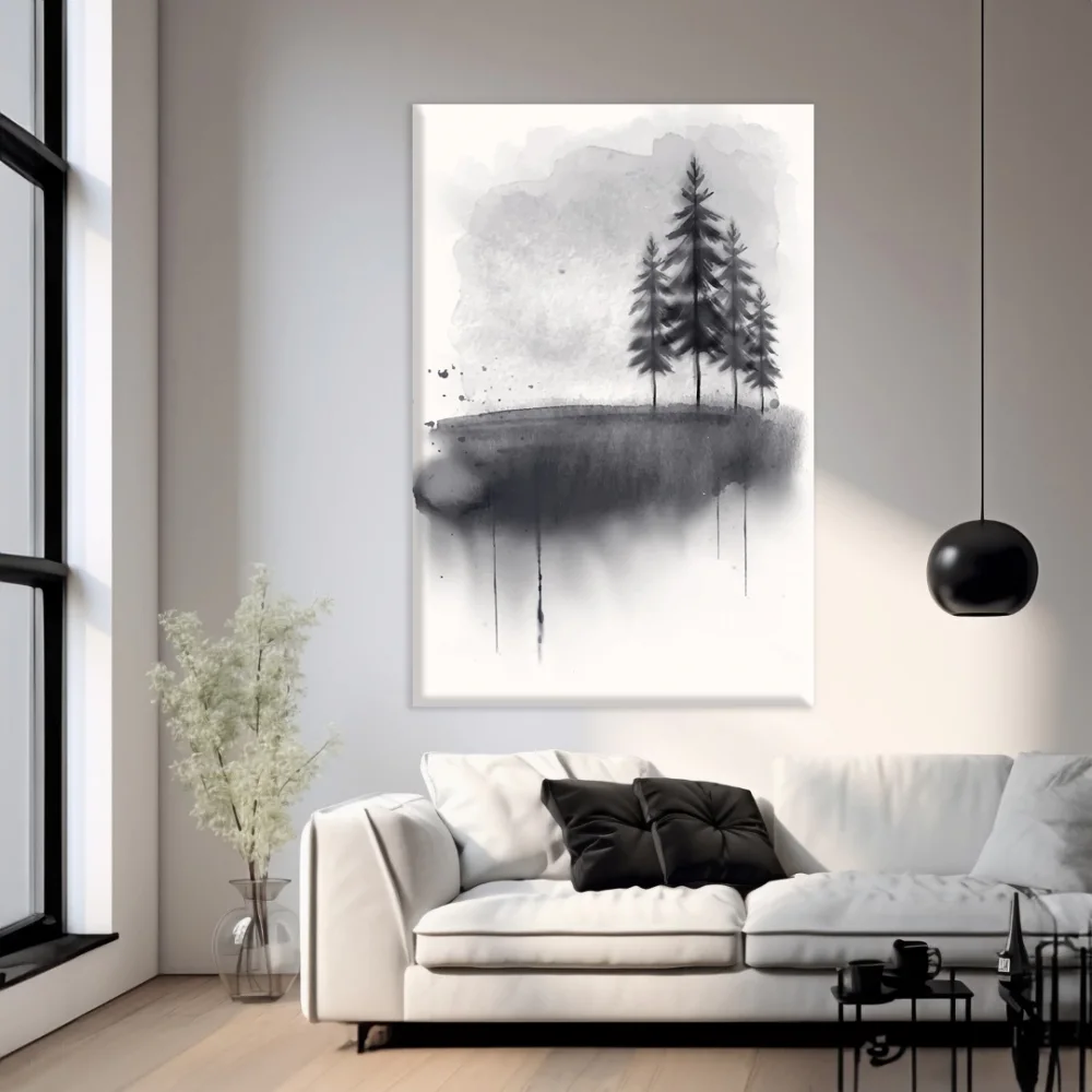 Uçan Ada Kanvas Tablo