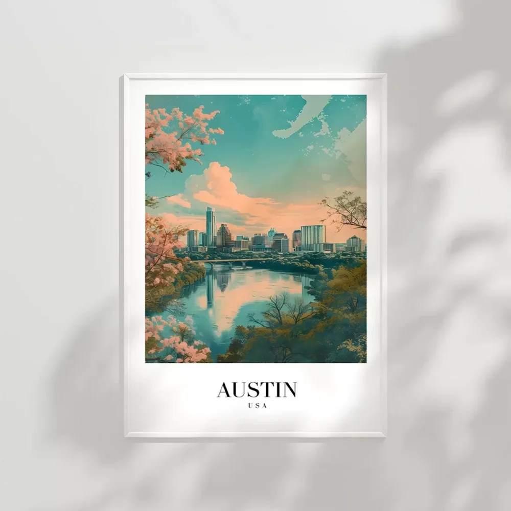 Doğa ve Şehir Arasında Poster