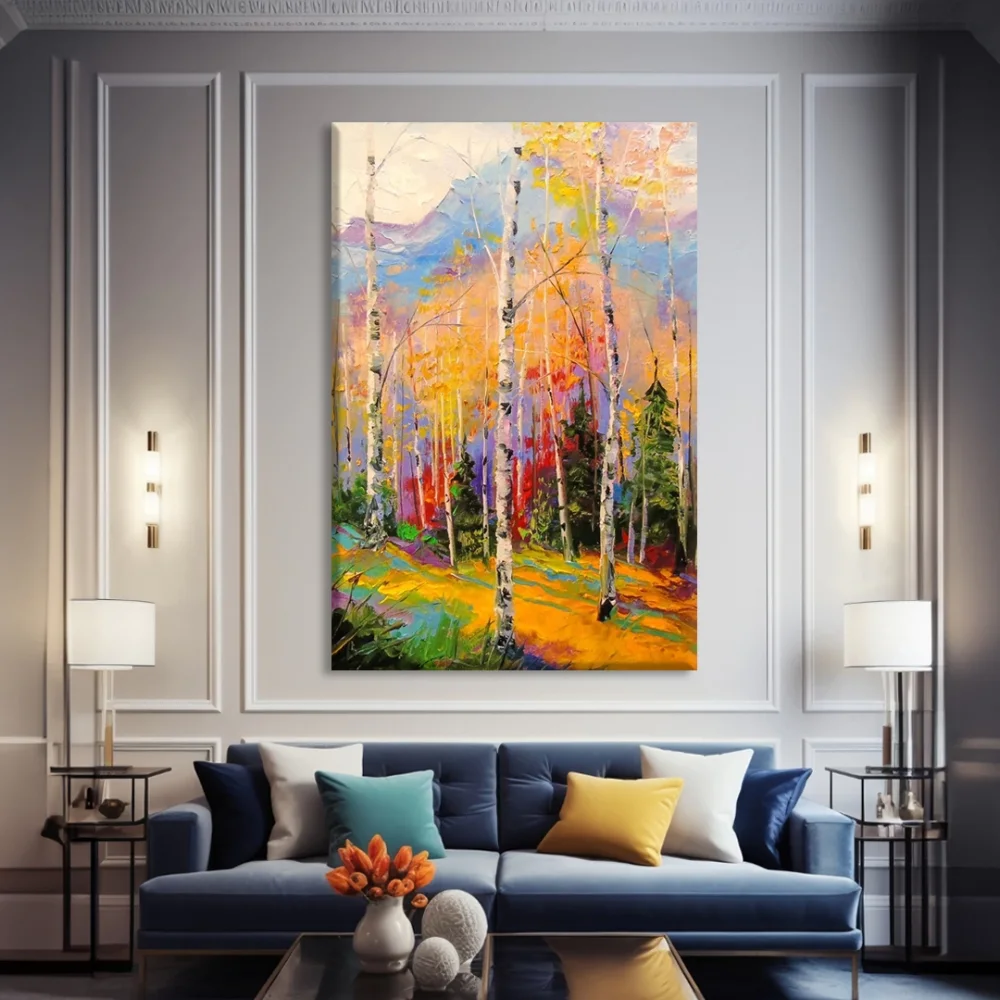 Sonbahar Senfonisi Kanvas Tablo