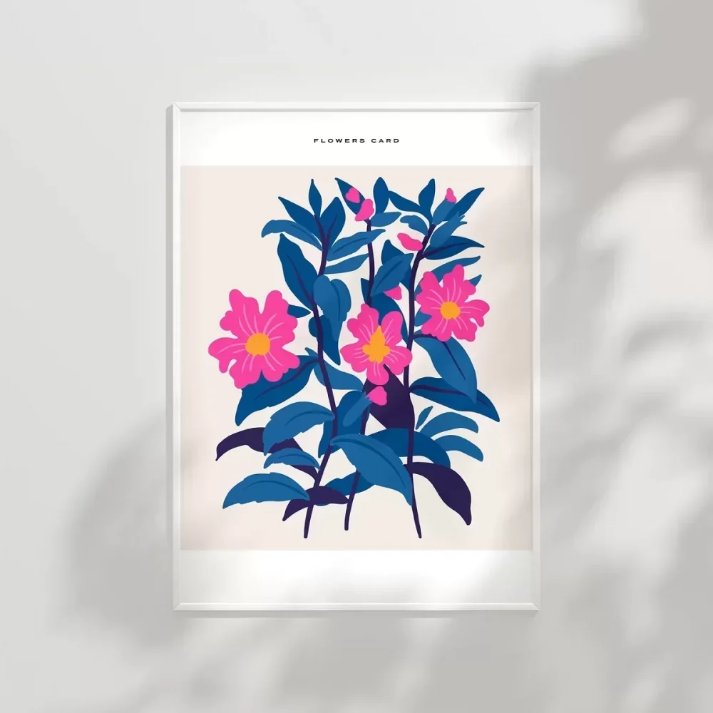 Doğanın Göz Alıcı Çiçekleri Poster