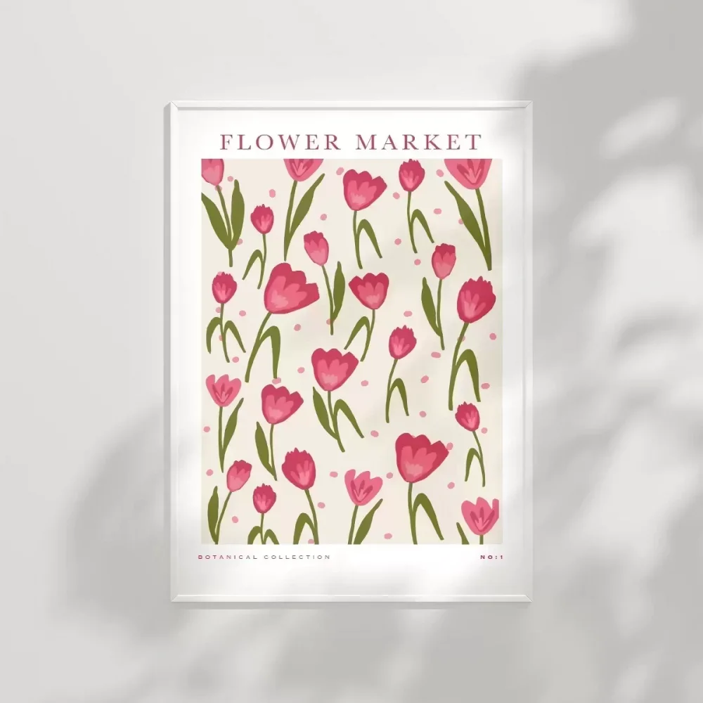 Flower Market No 1 Poster