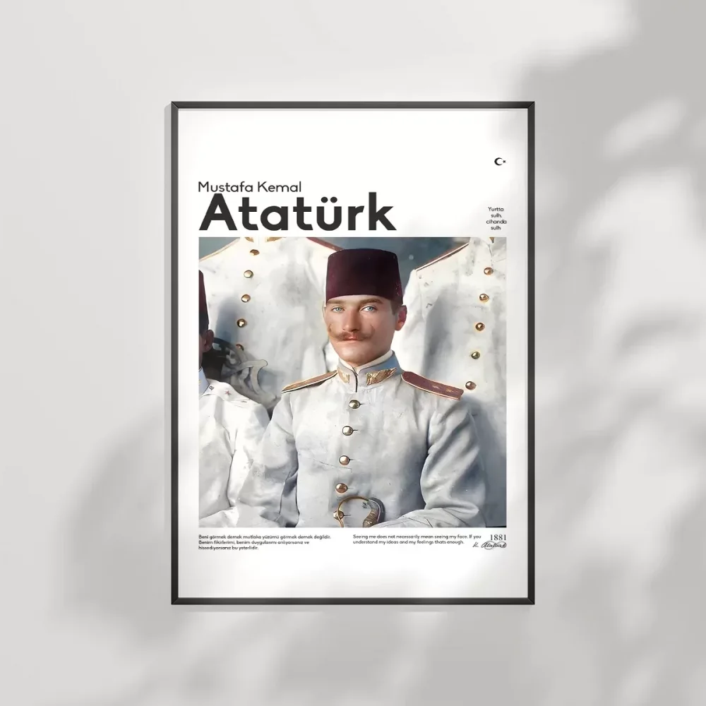 Genç Subay Mustafa Kemal Poster