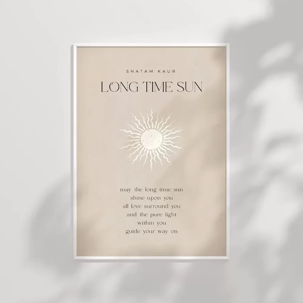 Güneş Hep Üzerinde Olsun Poster