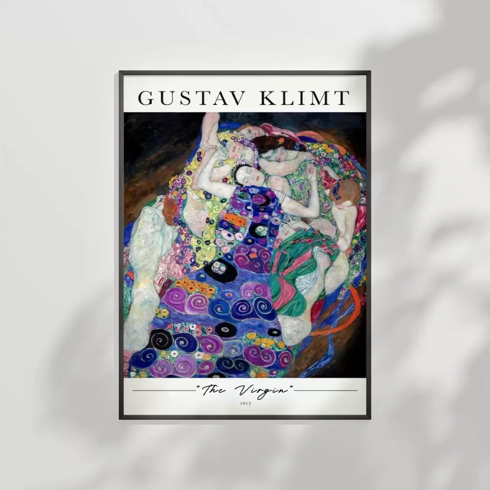 Gustav Klimt The Virgin Poster