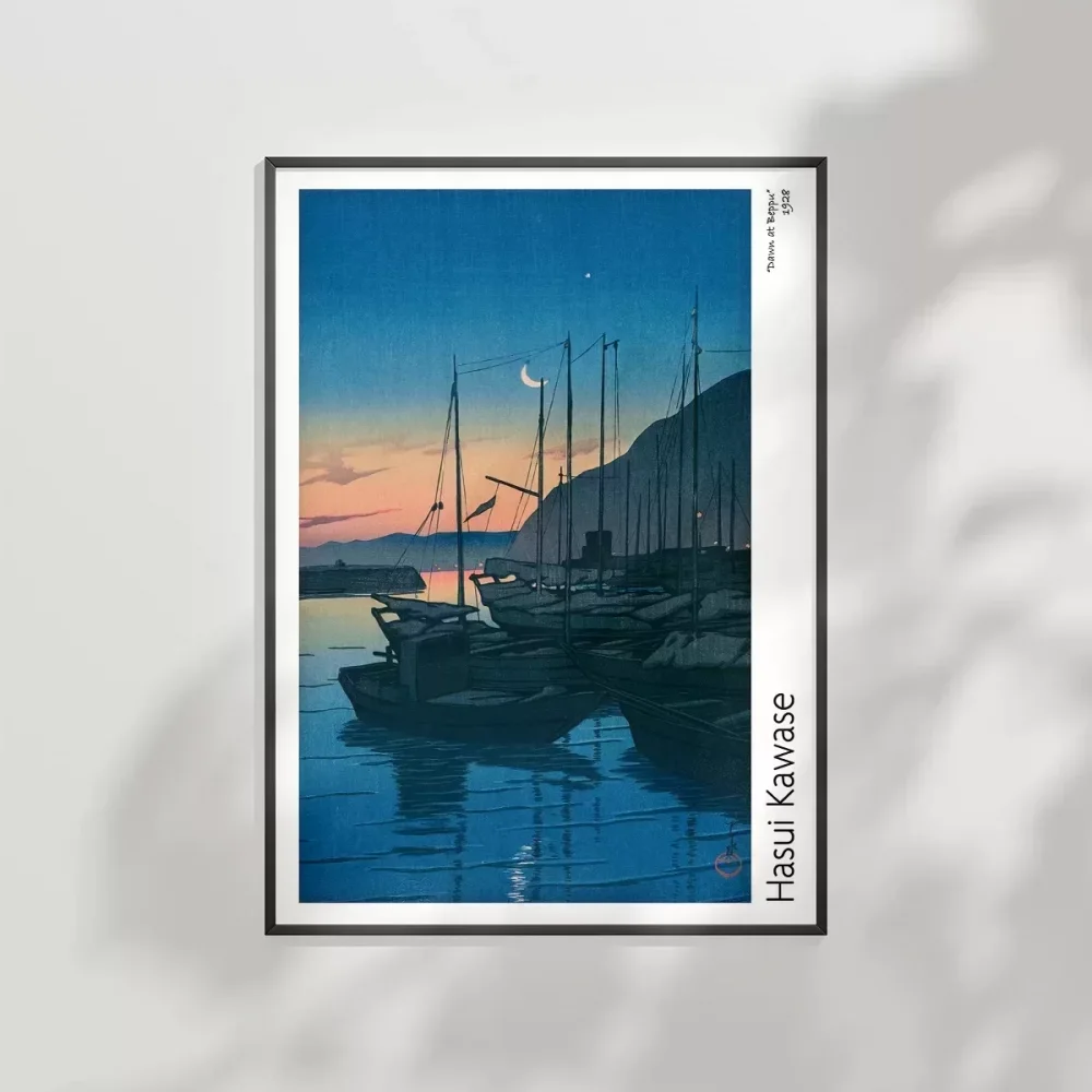 Hasui Kawase Beppuda Şafak 2 Poster