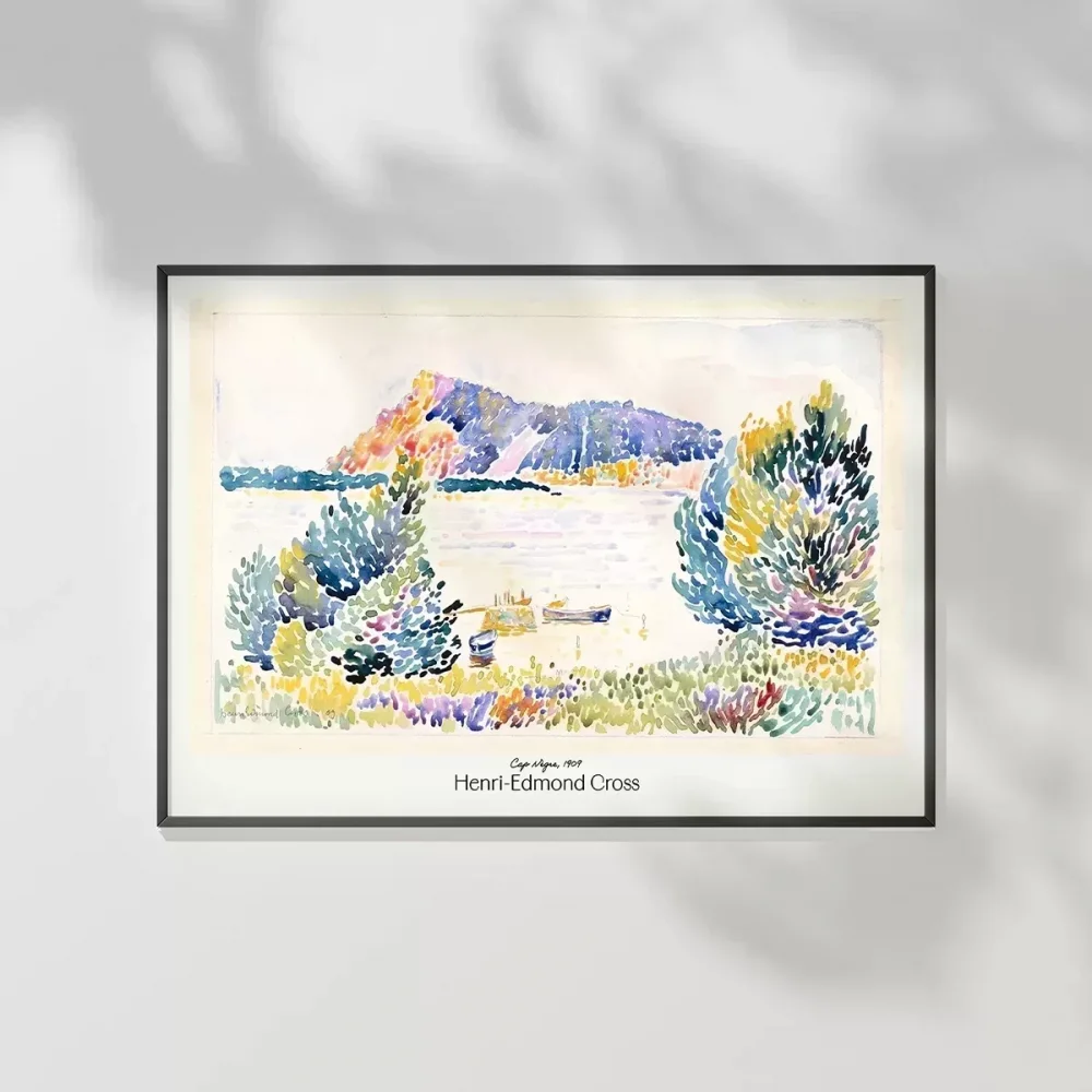 Henri-Edmond Cross Cap Negre Poster