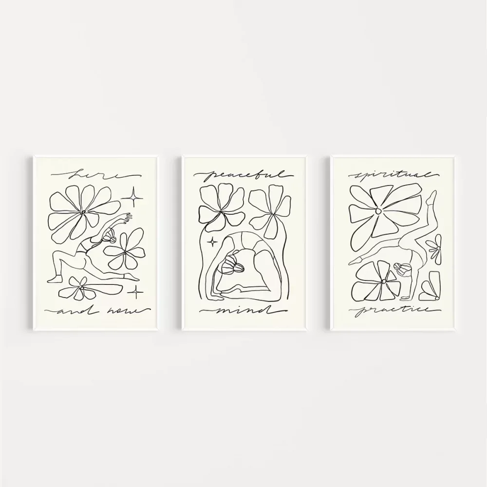 Huzurlu Duruşlar 3lü Poster