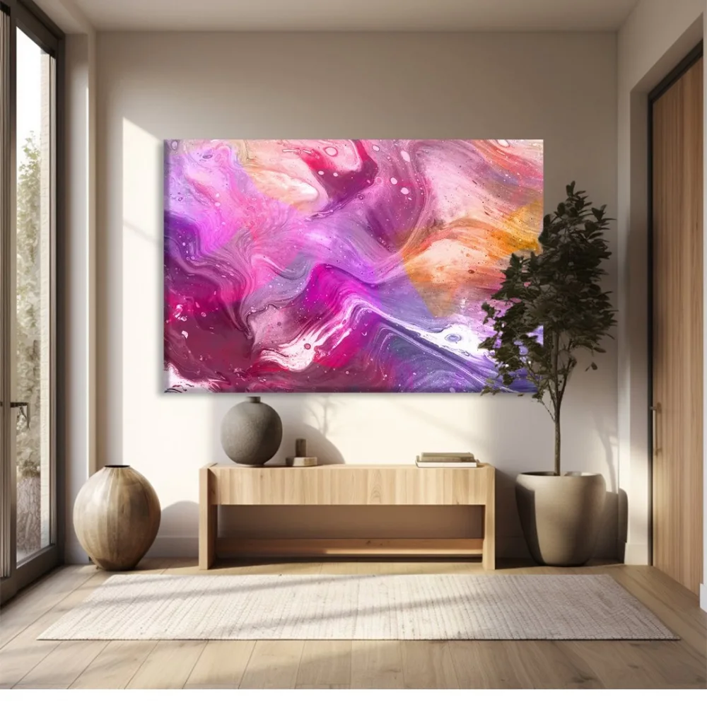 İki Dünya Kanvas Tablo