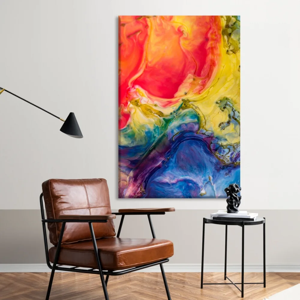 Yanardağın Rüyası Kanvas Tablo