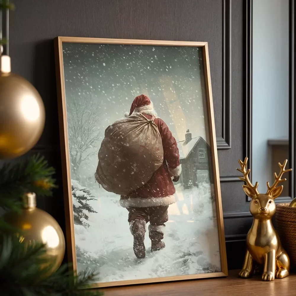 Kar ve Noel Baba Poster