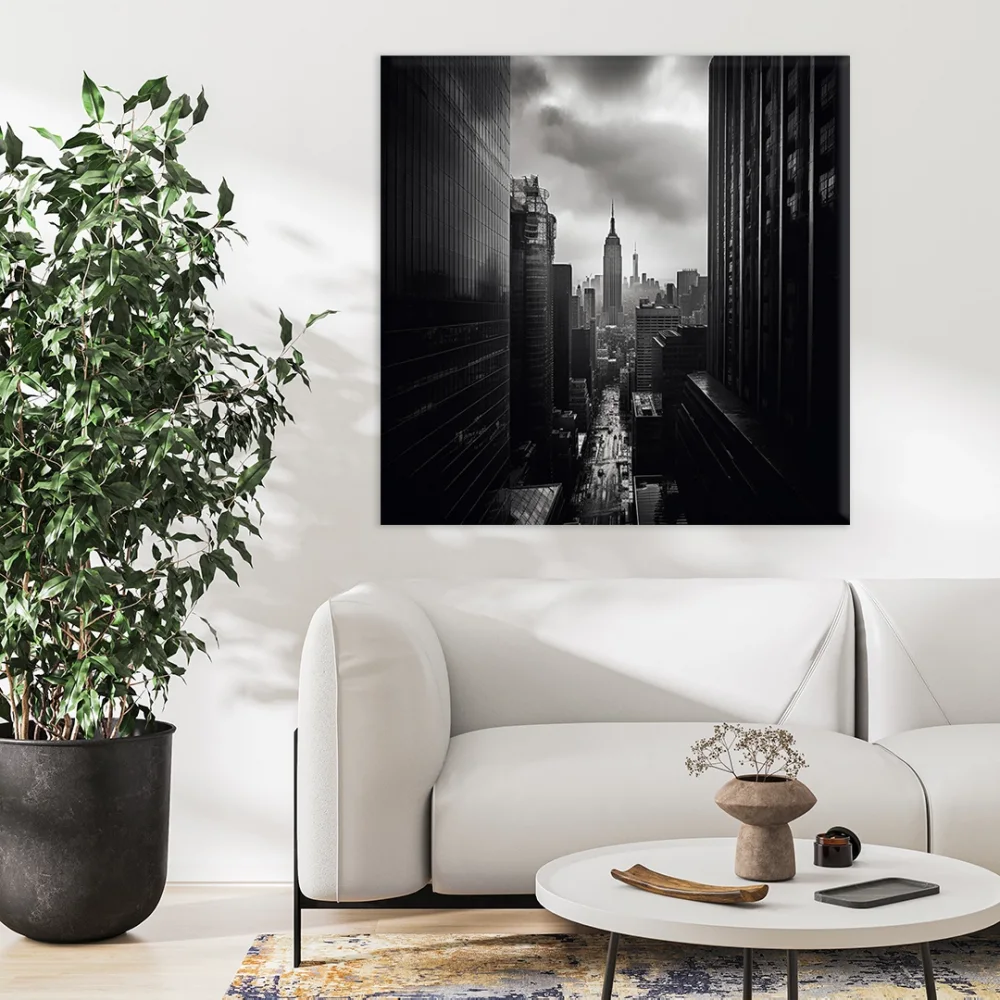 Gökdelenler Arası Kanvas Tablo