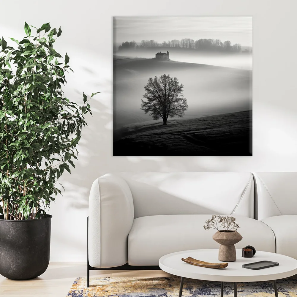 Yalnızlık Manzarası Kanvas Tablo