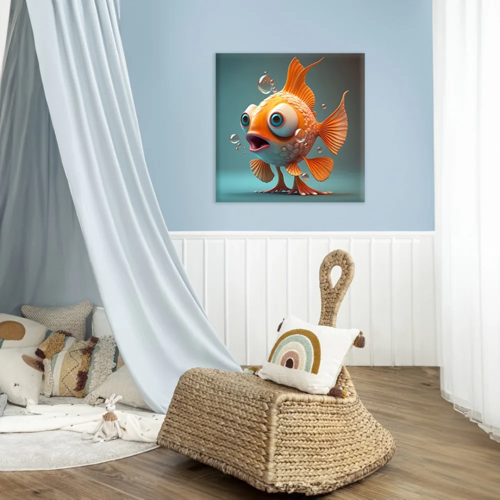 Denizaltı Arkadaşlar Kanvas Tablo