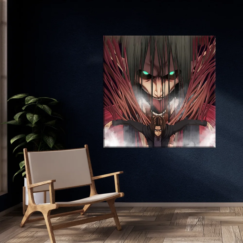 Attack On Titan Kanvas Tablo