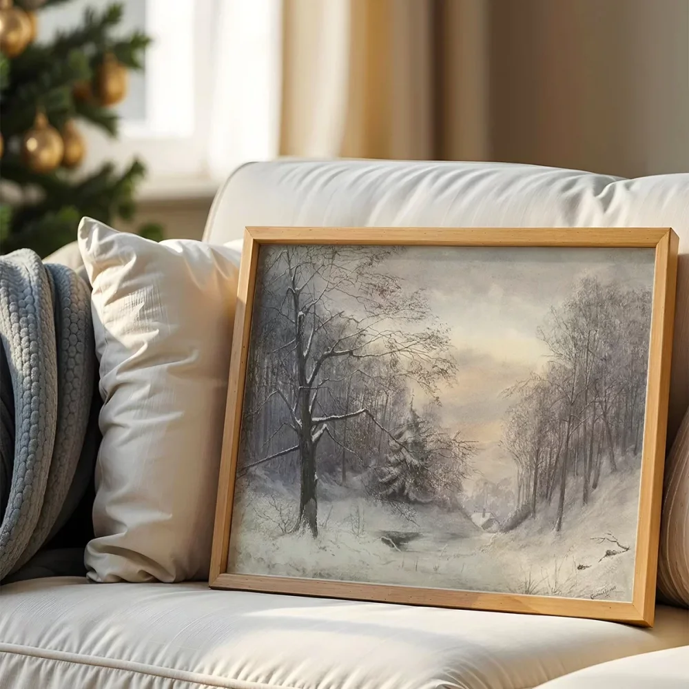 Karlar Altında Sessiz Vadi Poster