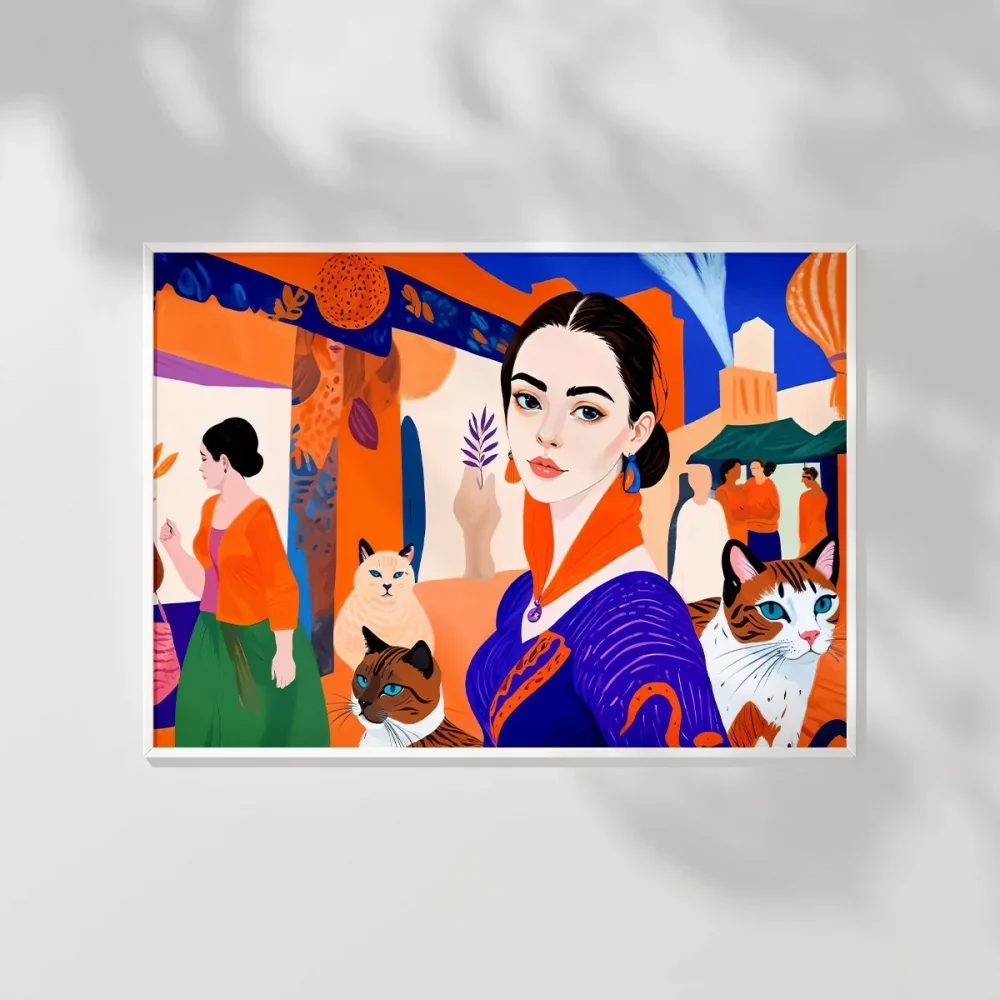 Kedilerle Şehir Hikayesi poster