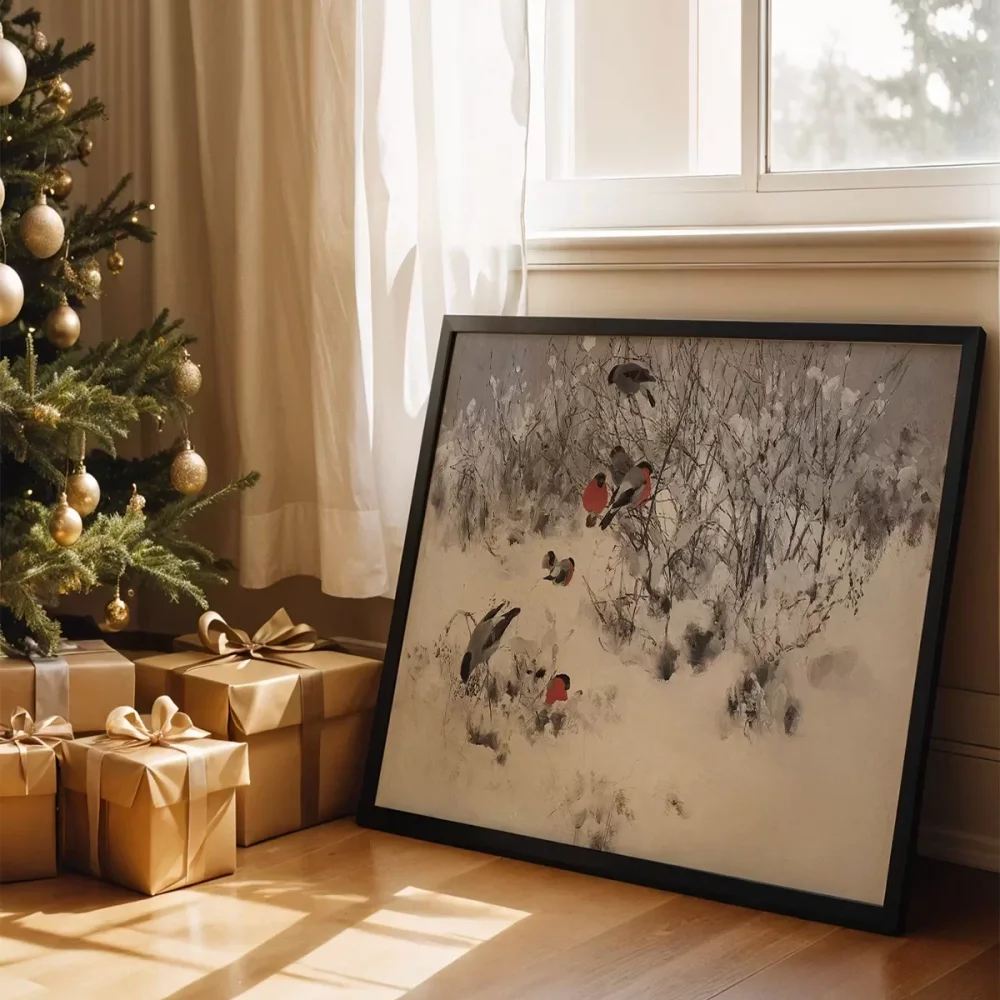 Kuşlar ve Kar Poster