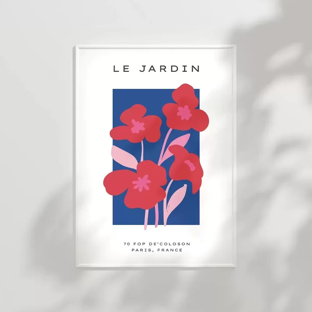 Le Jardin Rouge Poster