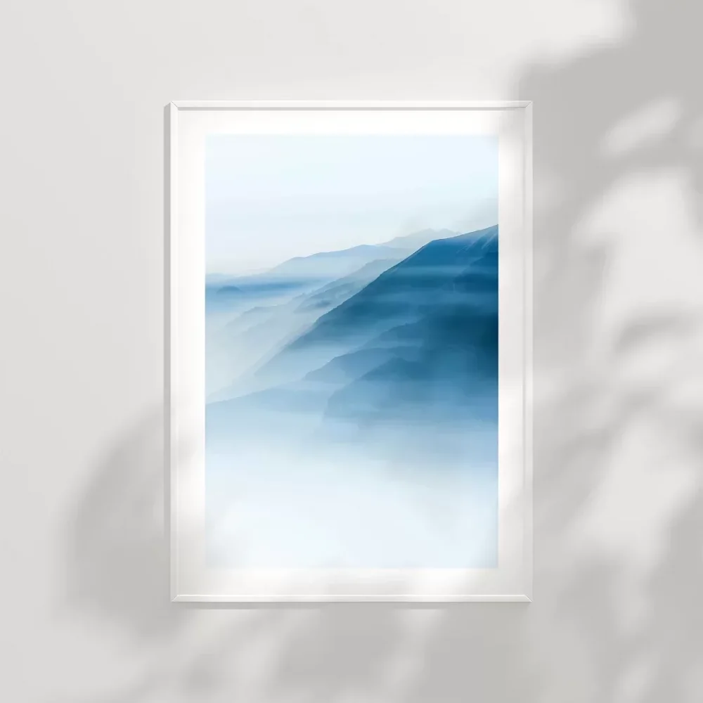 Mavi Dağların Sakinliği Poster